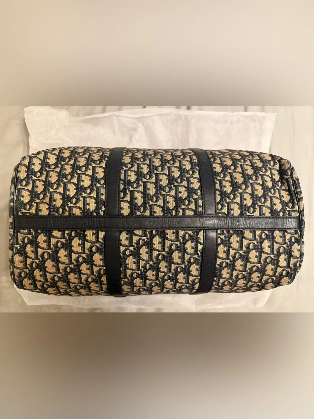 Christian Dior Oblique Monogram Boston/Duffle Bag